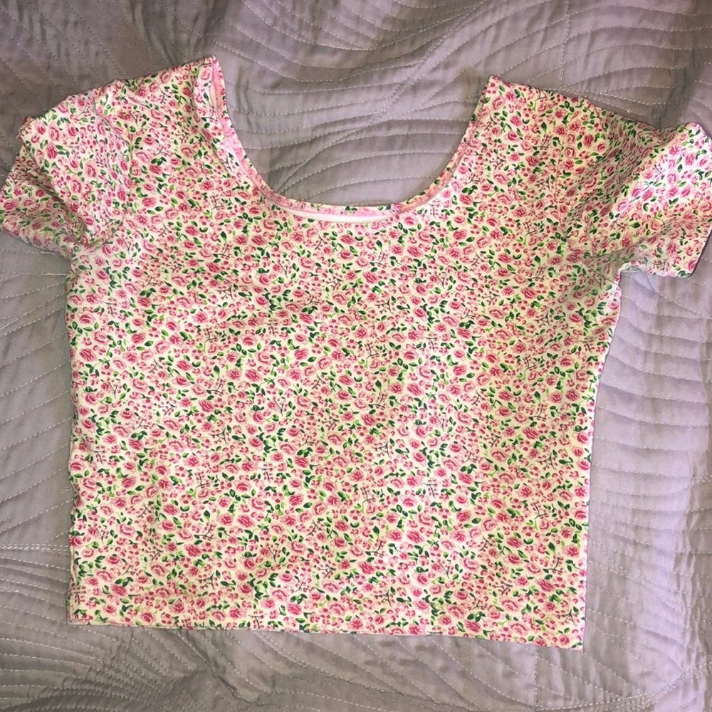 Floral Crop Top
